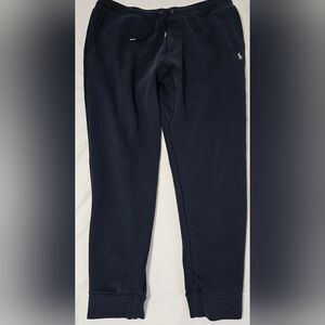 Polo Ralph Lauren Navy Jogger Sweatpants XXL Drawstring Logo Pony